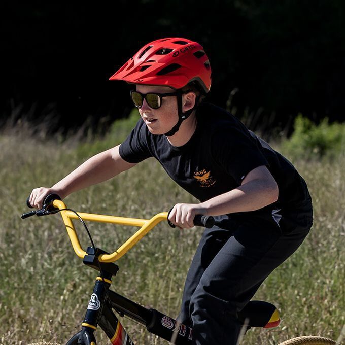Giro Tremor Mips Child Helmet in Action Giro Tremor Mips Child Helmet in Action